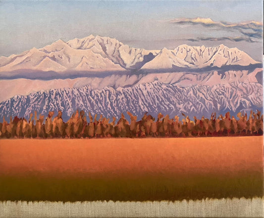 "Cordillera Otoño"  60 x 50 cm